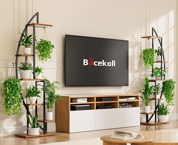 6-Tier Plant Stand with Grow Lights – 2-Piece Set